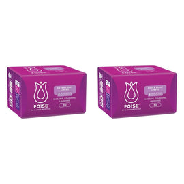 Poise 3-in-1 Bladder Protection Extra Light Liners 30 Pack Bundle of 2