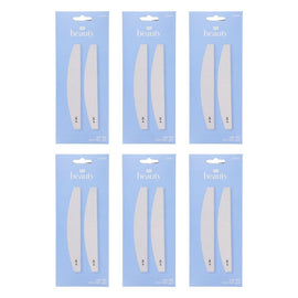 Pharmacy Health Nail File 100/180 Grit Pack of 6