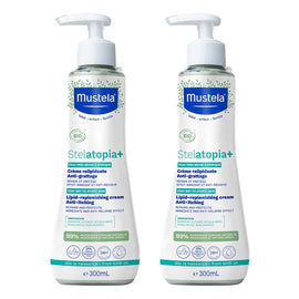 Mustela Stelatopia+ Lipid Replenishing Cream 300mL Pack of 2