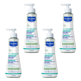 Mustela Stelatopia+ Lipid Replenishing Cream 300mL Pack of 4