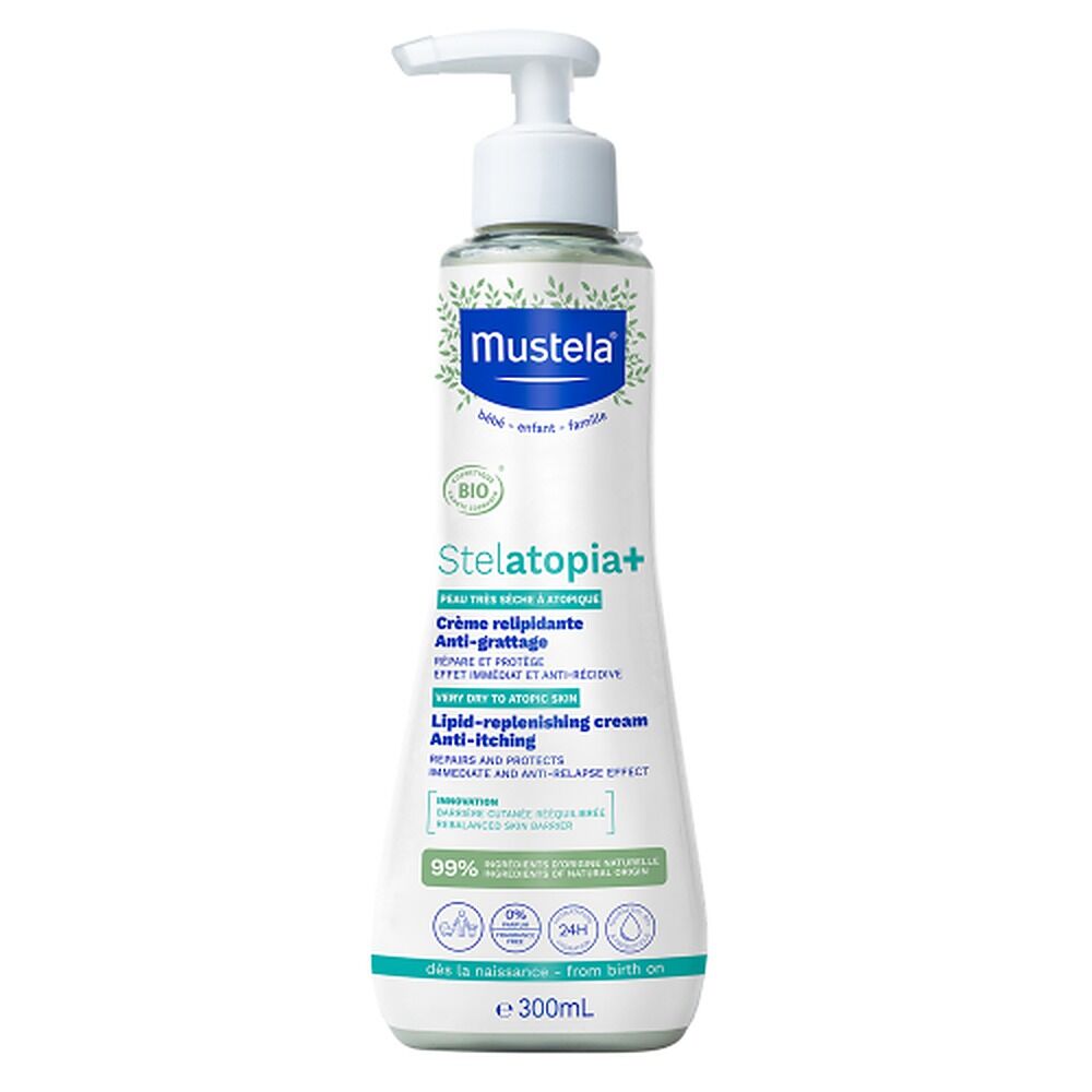 Mustela Stelatopia+ Lipid Replenishing Cream 300mL