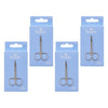 Pharmacy Health Nasal Scissors Pack of 4