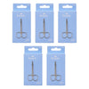 Pharmacy Health Nasal Scissors Pack of 5