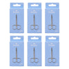 Pharmacy Health Nasal Scissors Pack of 6