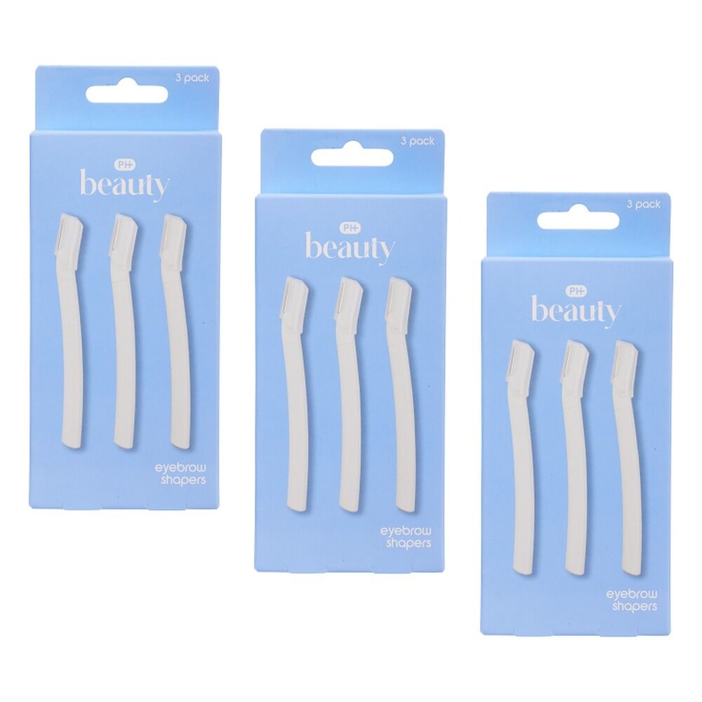 Pharmacy Health Eyebrow Shapers 3 Pack Bundle of 3