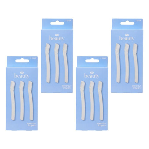 Pharmacy Health Eyebrow Shapers 3 Pack Bundle of 4