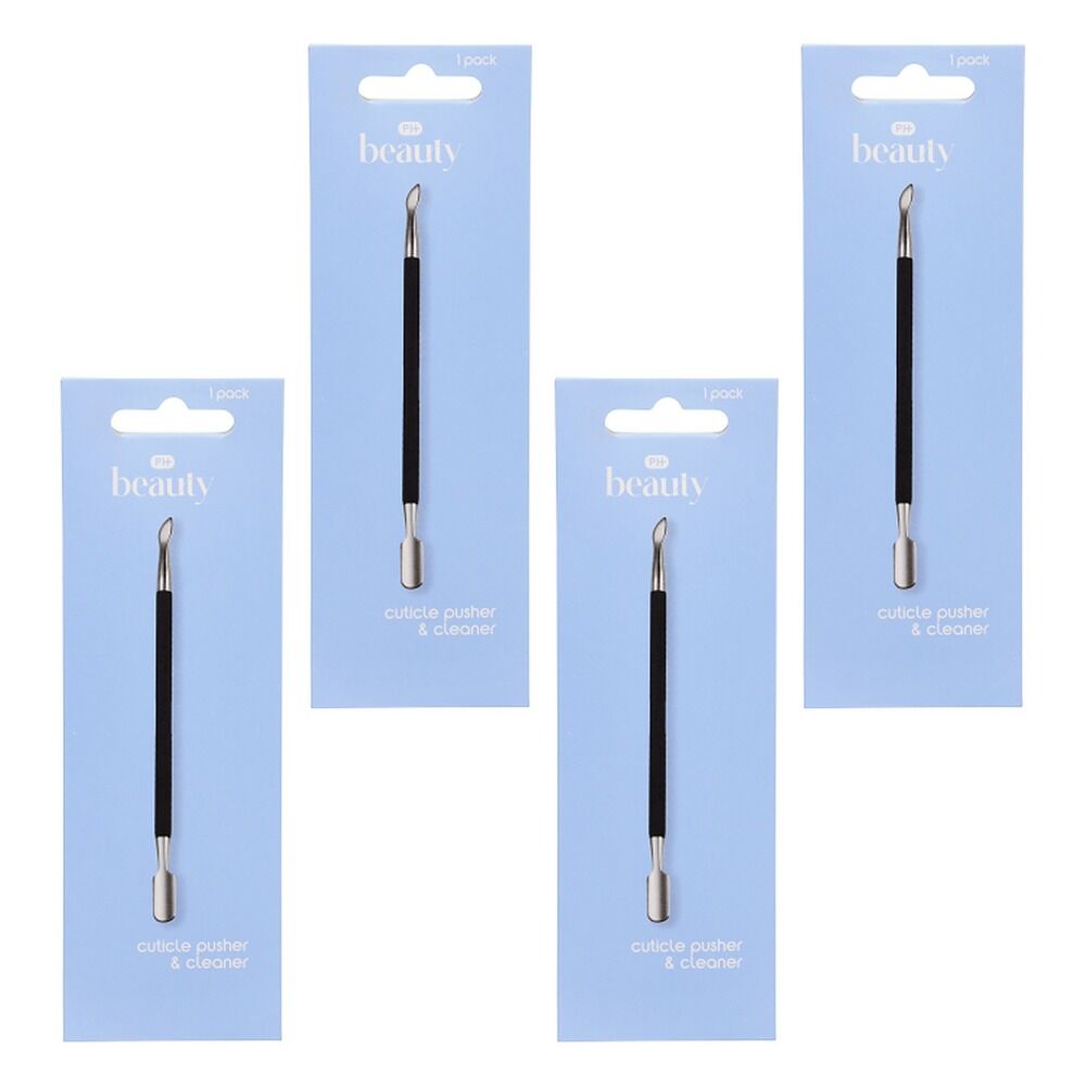 Pharmacy Health Cuticle Pusher & Cleaner Pack of 4