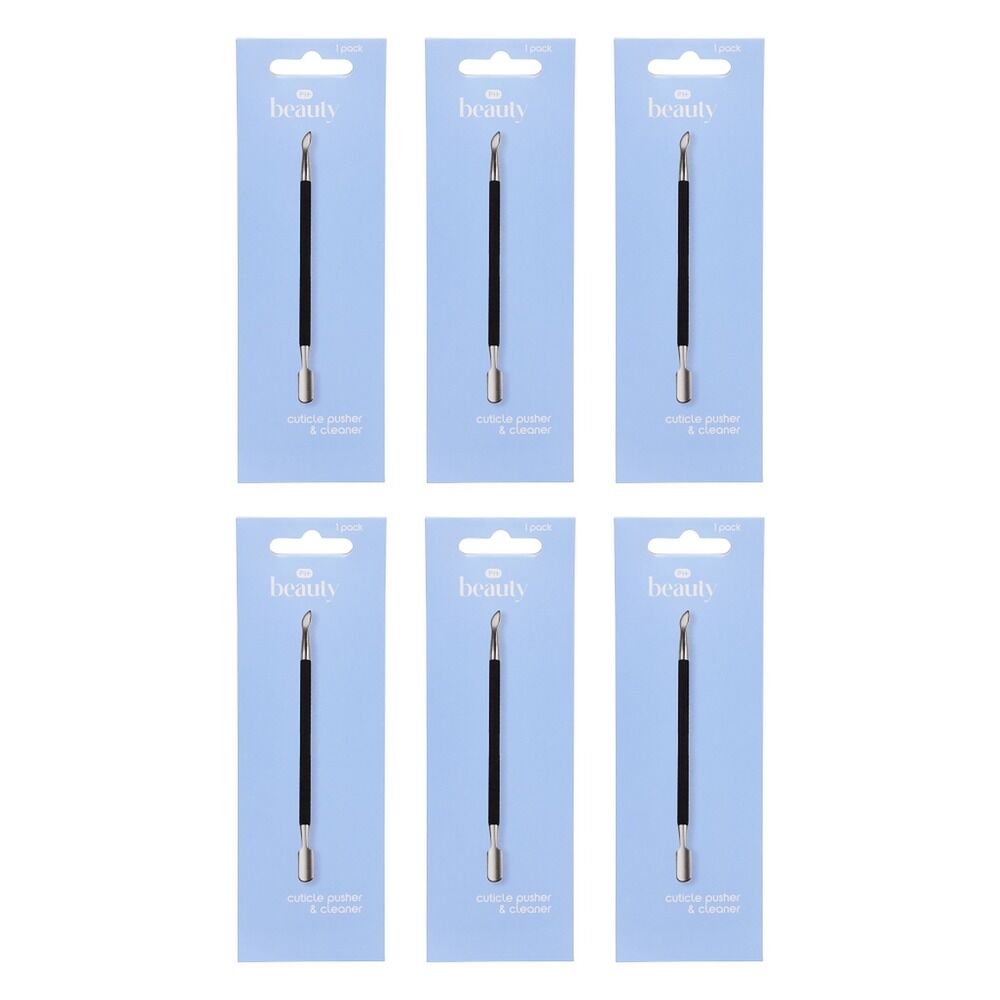 Pharmacy Health Cuticle Pusher & Cleaner Pack of 6