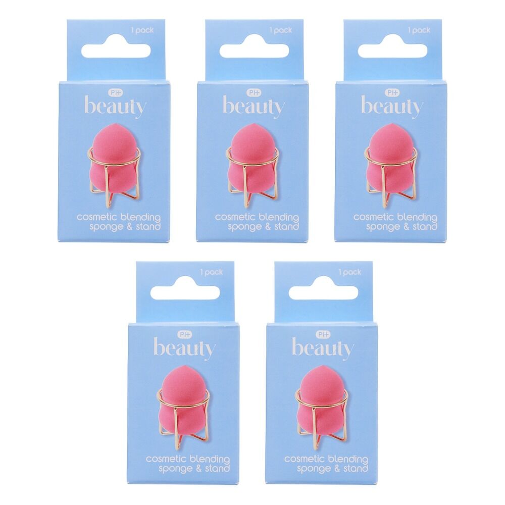 Pharmacy Health Blending Sponge & Stand Pack of 5