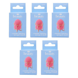 Pharmacy Health Blending Sponge & Stand Pack of 5