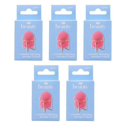 Pharmacy Health Blending Sponge & Stand Pack of 5