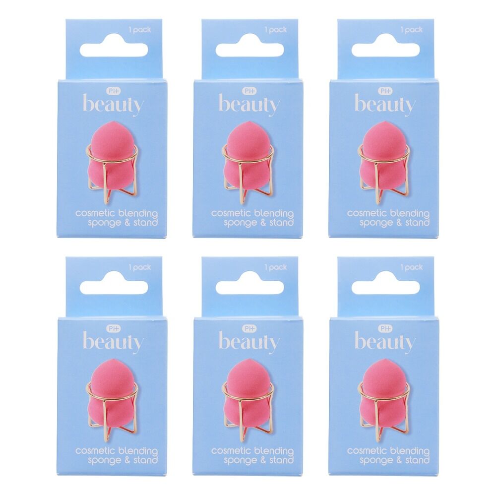 Pharmacy Health Blending Sponge & Stand Pack of 6