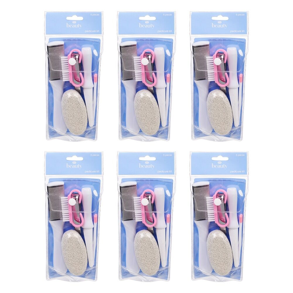 Pharmacy Health Pedicure Kit 6 Pieces Pack of 6