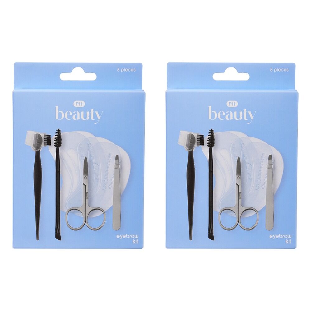 Pharmacy Health Brow Kit 8 Piece Set Pack of 2