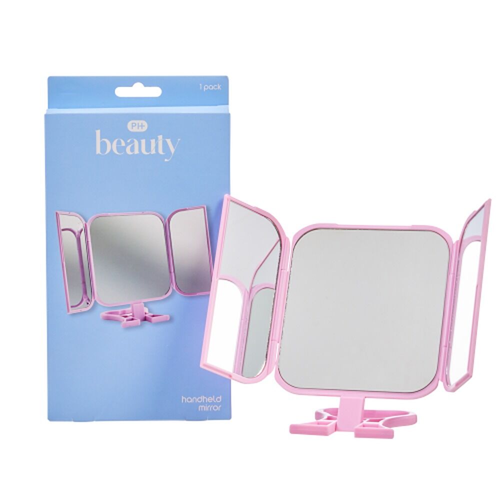 Pharmacy Health Handheld Mirror Pink