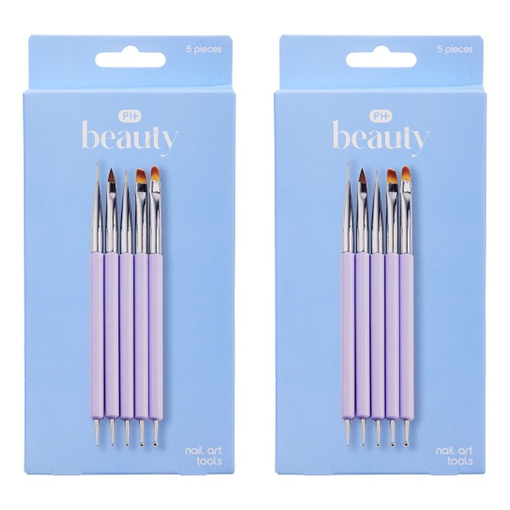 Pharmacy Health Nail Art Tools 5 Pack Bundle of 2