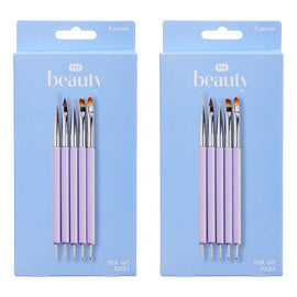 Pharmacy Health Nail Art Tools 5 Pack Bundle of 2