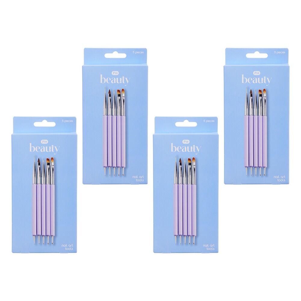 Pharmacy Health Nail Art Tools 5 Pack Bundle of 4