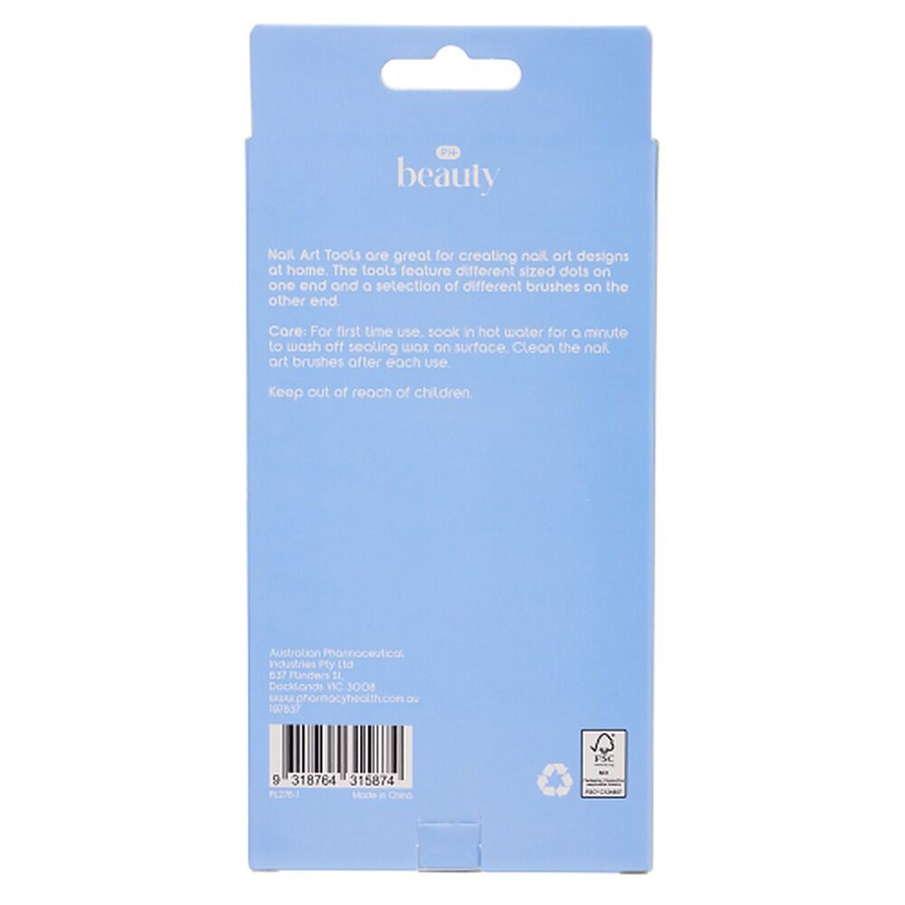 Pharmacy Health Nail Art Tools 5 Pack