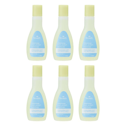 Pharmacy Health Nail Polish Remover Strengthening 125mL Pack of 6