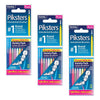 Piksters Interdental Brushes Variety 9 Pack Bundle of 3