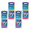 Piksters Interdental Brushes Variety 9 Pack Bundle of 4