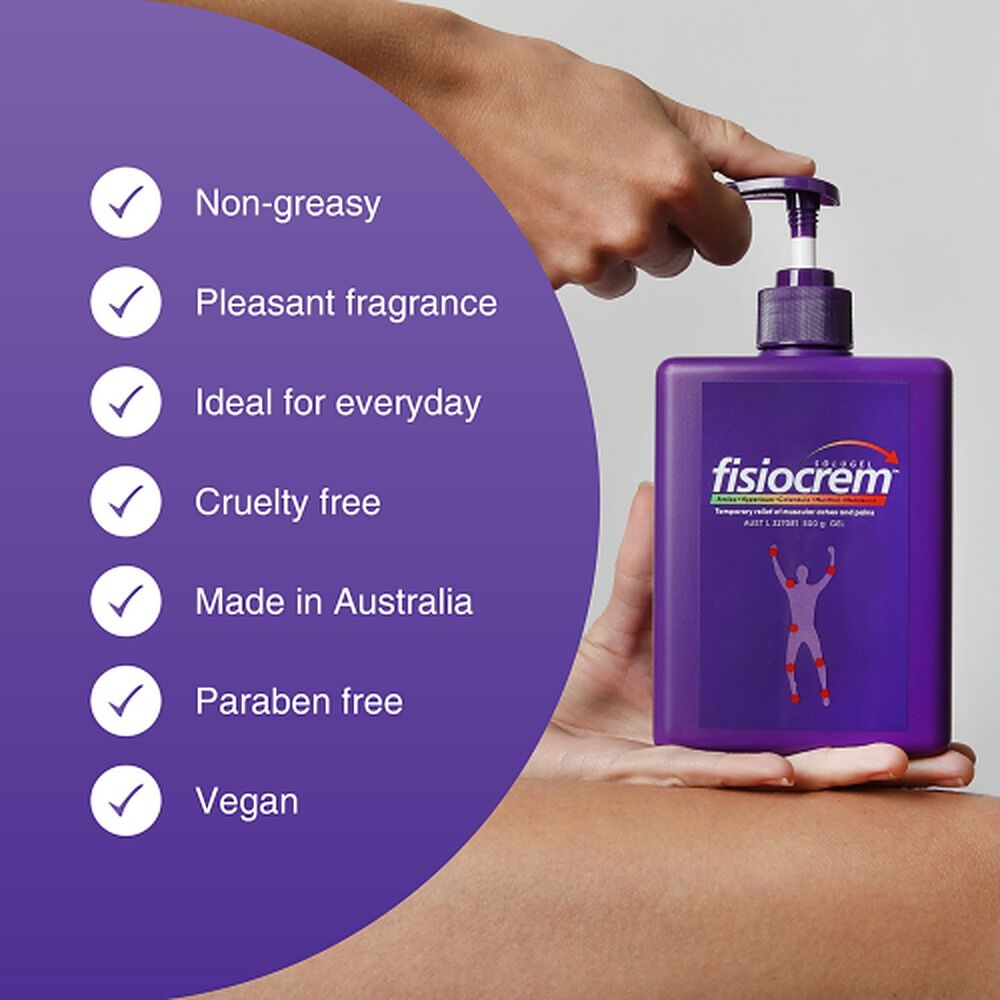 Fisiocrem Solugel Massage Gel 500g