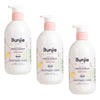 Bunjie Gentle Baby Shampoo 500mL Pack of 3