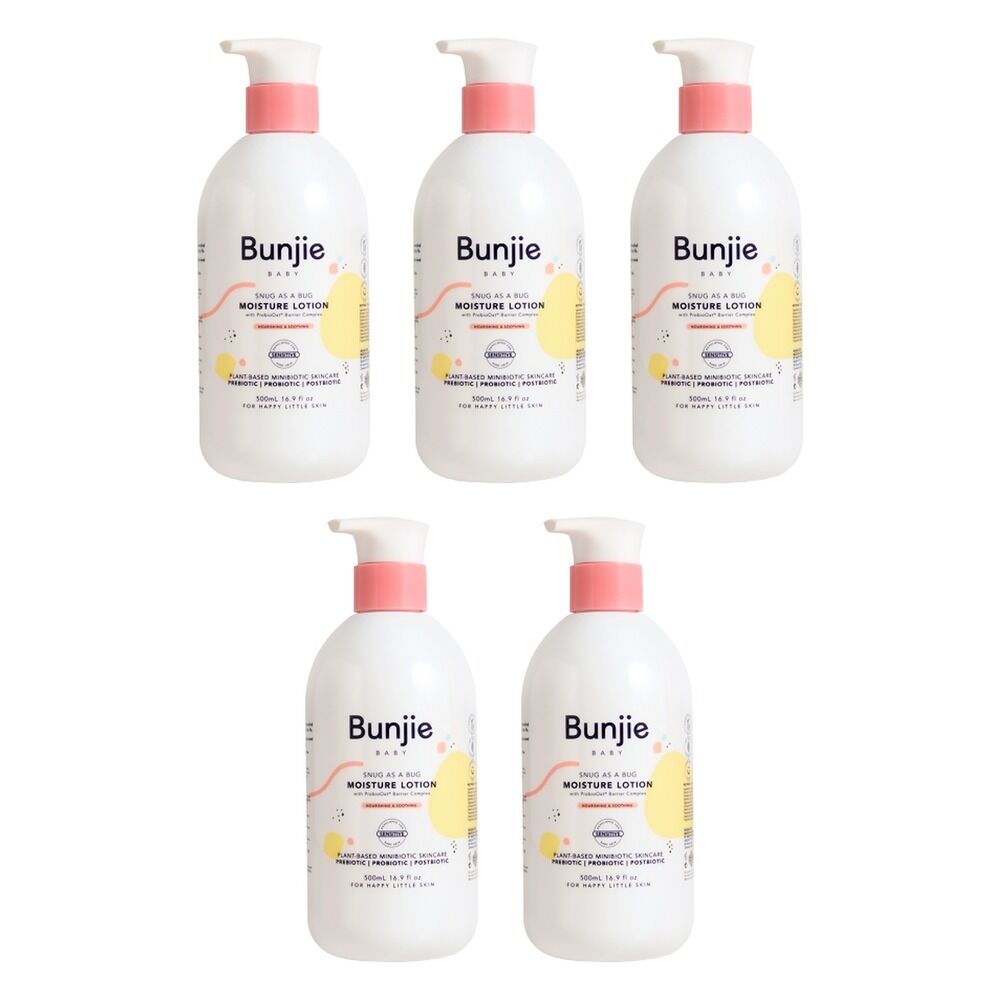 Bunjie Snug as a Bug Moisture Lotion 500mL Pack of 5