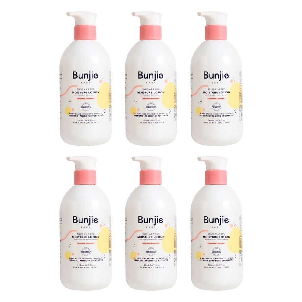 Bunjie Snug as a Bug Moisture Lotion 500mL Pack of 6