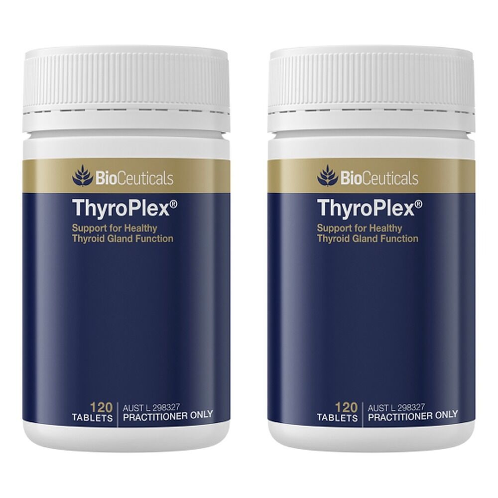 Bioceuticals ThyroPlex Thyroid Support 120 Tablets Pack of 2