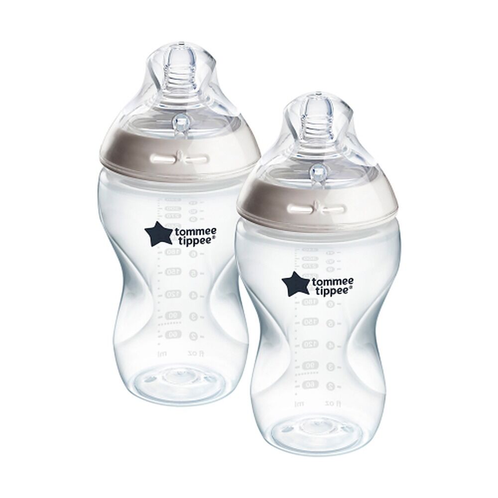 Tommee Tippee Natural Start Baby Bottle 3m+ Medium Flow 340mL