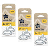 Tommee Tippee Natural Start Teats 3m+ Medium Flow 2 Pack Bundle of 3