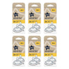 Tommee Tippee Natural Start Teats 3m+ Medium Flow 2 Pack Bundle of 6