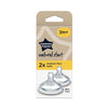 Tommee Tippee Natural Start Teats 3m+ Medium Flow 2 Pack