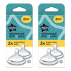 Tommee Tippee Advanced Anti-Colic Teats 3m+ Medium Flow 2 Pack Bundle of 2