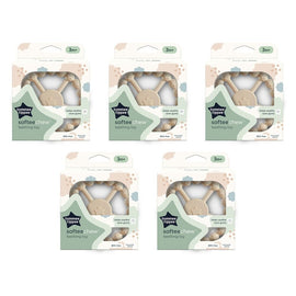 Tommee Tippee SofteeChew Teething Toy 3m+ Multi Pack of 5