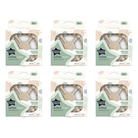 Tommee Tippee SofteeChew Teething Toy 3m+ Multi Pack of 6