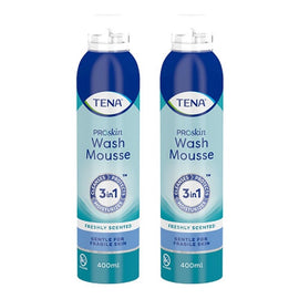 Tena Wash Mousse 400mL Pack of 2