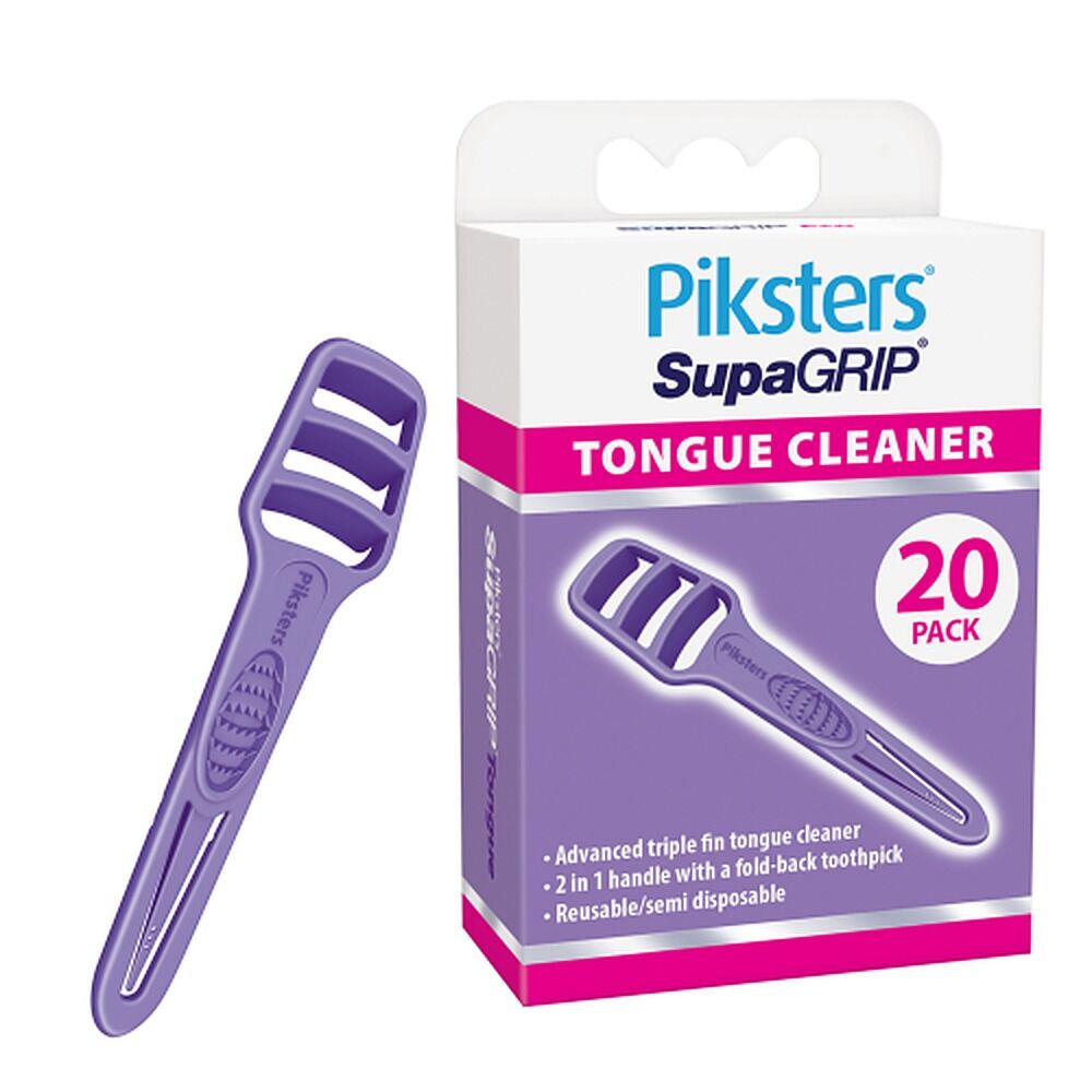 Piksters SupaGRIP Tongue Cleaner 20 Pack
