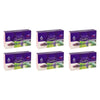 Quilton Pocket Pack Facial Tissues 6 Pack x 7 Bundle of 6