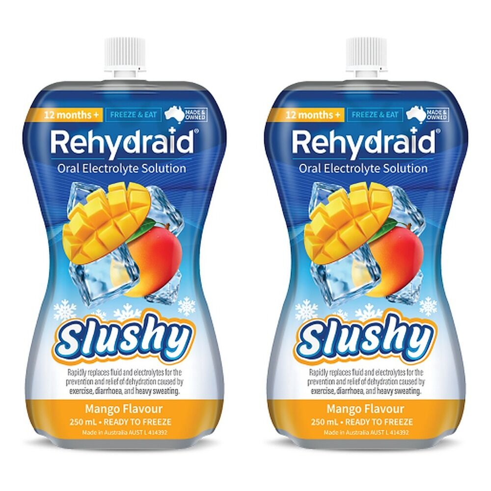 Rehydraid Mango Slushy 250mL x 6 Bundle of 2