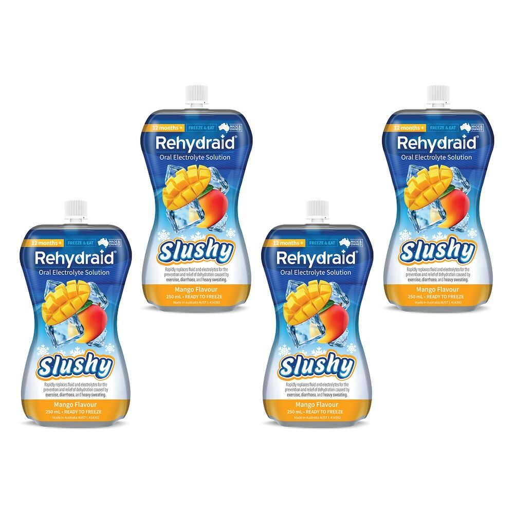 Rehydraid Mango Slushy 250mL x 6 Bundle of 4