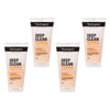 Neutrogena Deep Clean Blackhead Eliminating Scrub 150g Pack of 4