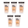 Neutrogena Deep Clean Blackhead Eliminating Scrub 150g Pack of 5