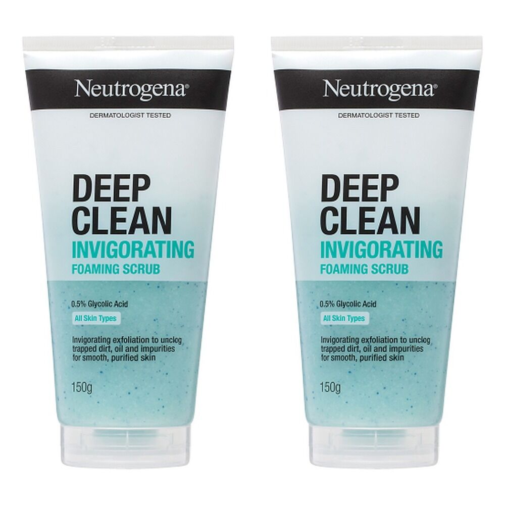 Neutrogena Deep Clean Invigorating Scrub 150g Pack of 2