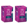 Poise Overnight Incontinence Pads 6 Drops 16 Pack Bundle of 2