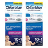 Clearblue Ovulation & Pregnancy 10 + 1 Tests Pack of 2