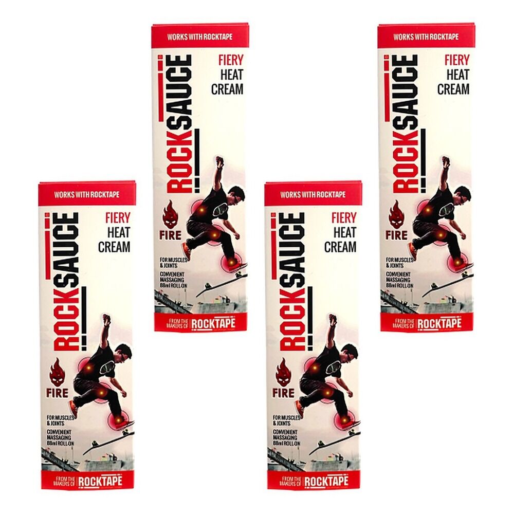 Rocktape Rocksauce Fire Roll On 88.5mL Pack of 4