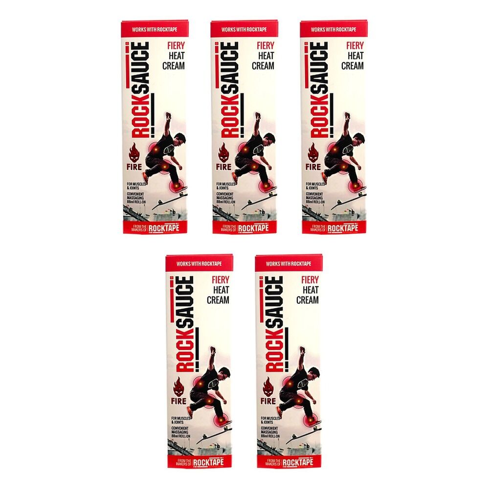 Rocktape Rocksauce Fire Roll On 88.5mL Pack of 5